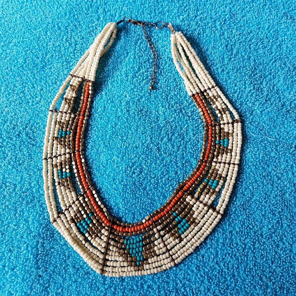 Unique Handmade Bead necklace